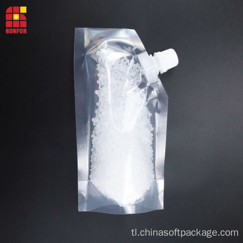 Spout pouch food liquid packaging bag